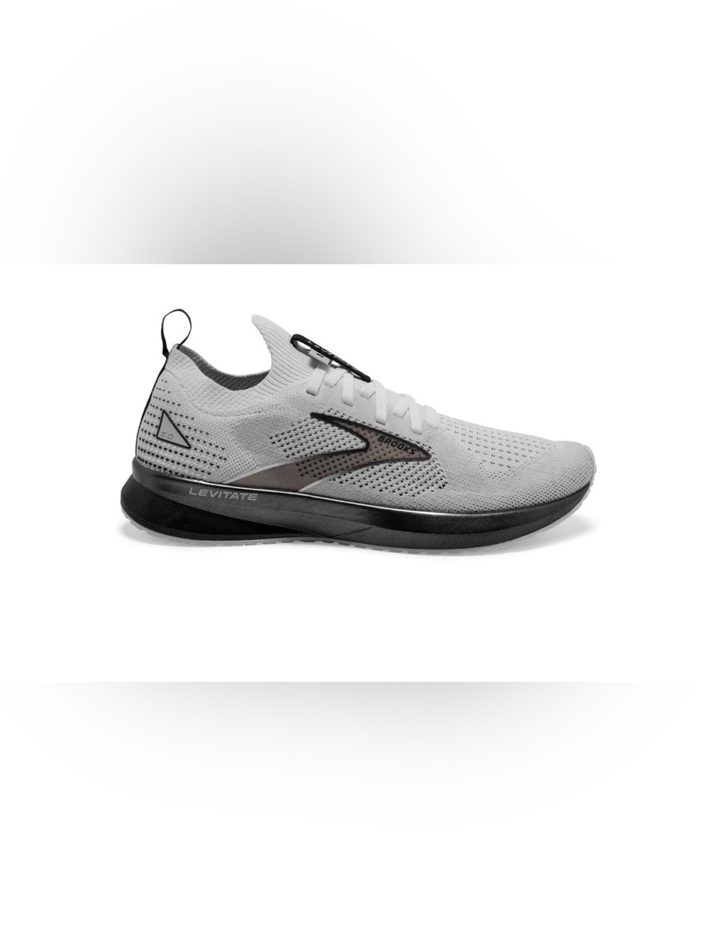 Brooks Levitate StealthFit 5 Running Shoes White Black Women’s Size 8.5 B